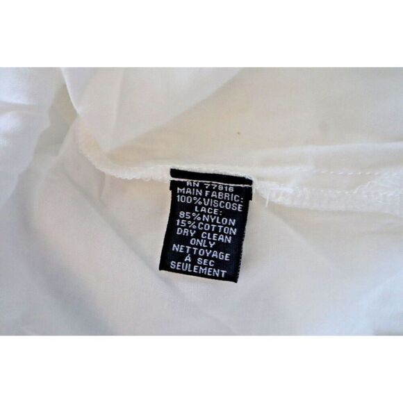 Maeve x Anthropologie 046256 Women's One Size White Cropped Lace Shrug - Picture 4 of 14